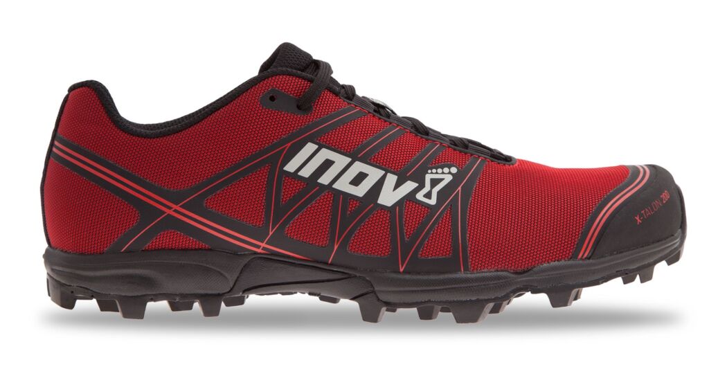 Inov-8 X-talon 200 Mens Trail Running Shoes Red/Black Philippines 86392ADMO